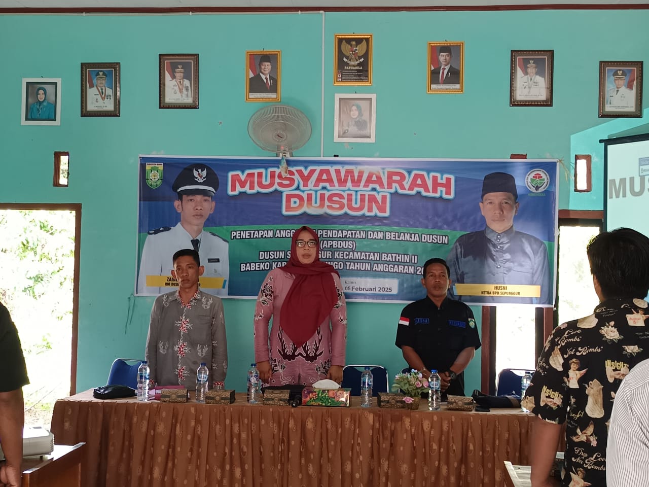 Pemdus Sepunggur Sukses Gelar Musyawarah Dusun Untuk Penetapan APB-Dus TA 2025