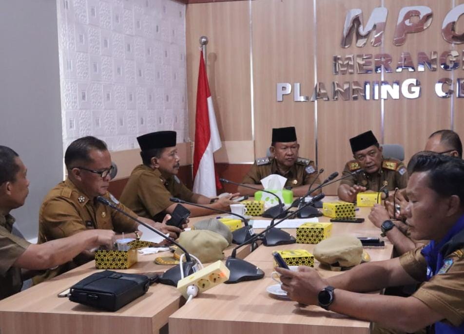 Wabup Merangin H Abdul Khafidh Ikuti Rakor Pengendalian Infasi