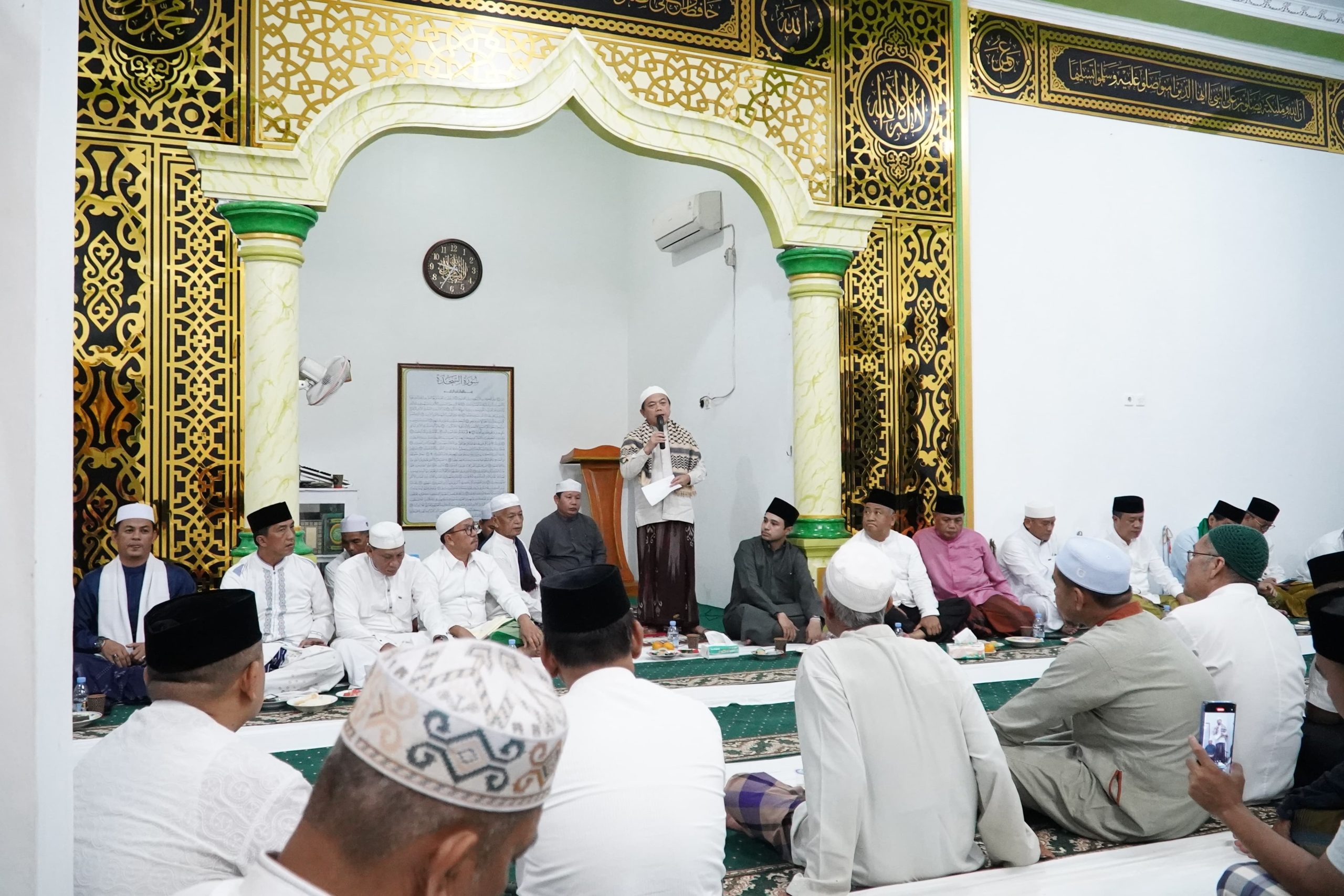 Safari Ramadhan di Masjid Al Aqsho, Al Haris: Pertahankan Nilai Agama dan Adat Istiadat Jambi Kota Sebrang