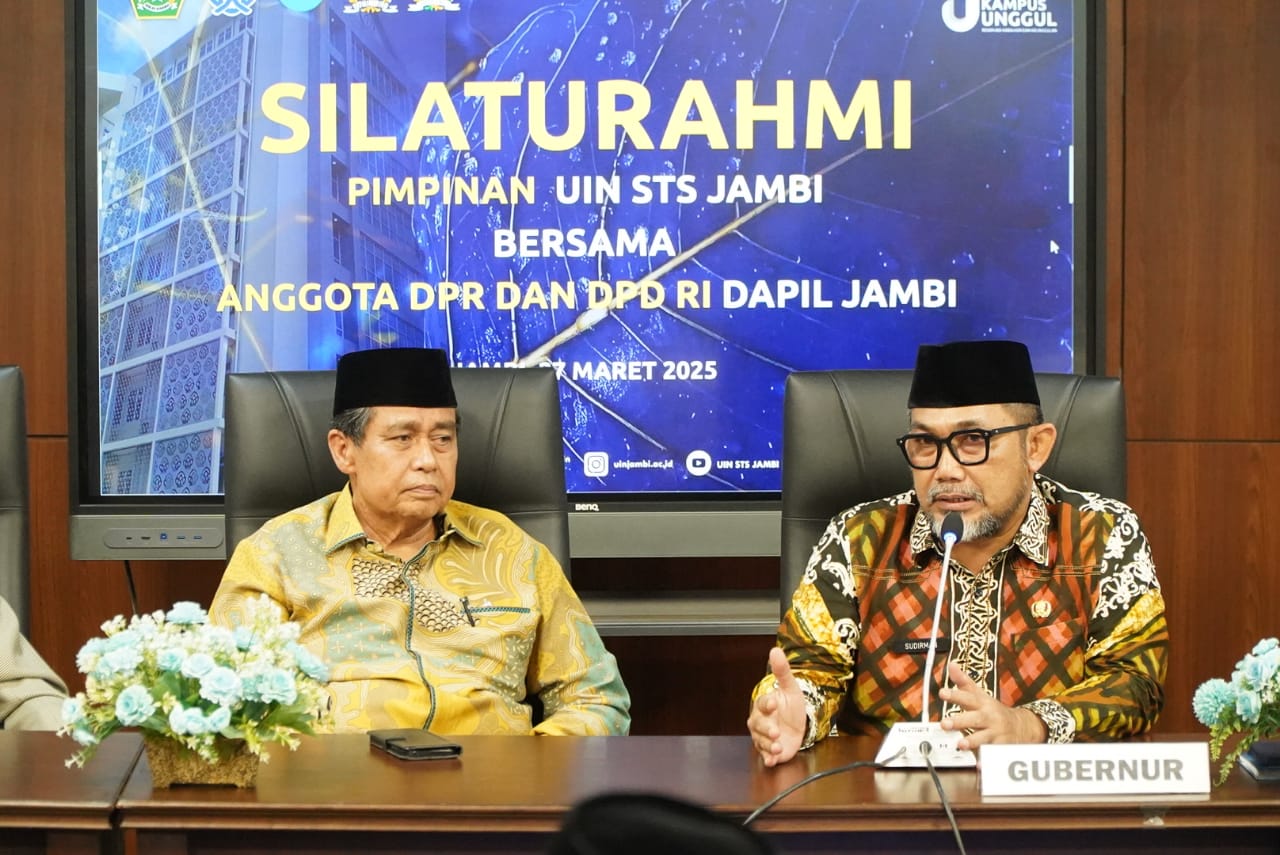 Sekda Sudirman : Perkuat Kerjasama UIN STS Jambi Bersama Anggota DPR dan DPD RI Tingkatkan SDM di Provinsi Jambi