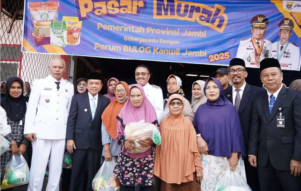 Bantu Warga Dapatkan Bahan Pokok Terjangkau, Pemprov Jambi Gelar Pasar Murah di Sungai Penuh dan Kerinci