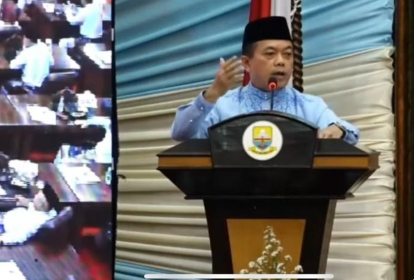 Hut Provinsi Jambi Ke-68, Gubernur Jambi Sampaikan Capaian Pembangunan