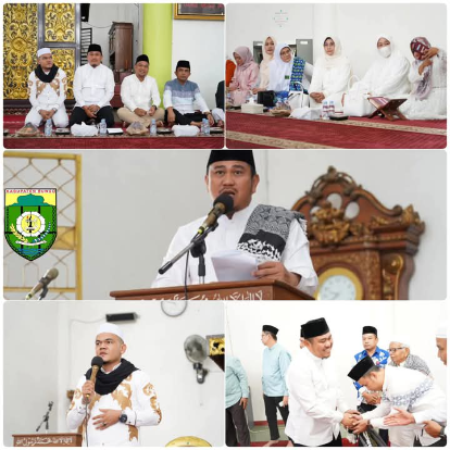 Bupati Bungo Bersama DPRD Bungo, Memperingati Isra Mi’raj Nabi Muhammad SAW  1446 H Dimasjid Agung Al-Mubarak