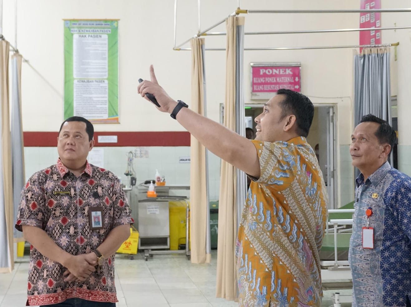 Baru Hitungan Hari Kerja Bupati Merangin H M Syukur Sidak Ke RSUD Kol Abundjani Bangko