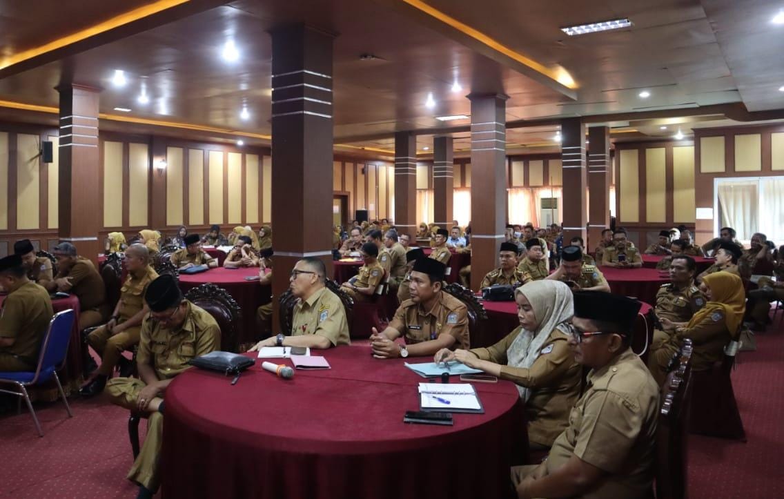 Wabup Merangin H Abdul Khafidh Peserta Rakor RPJMD di Lakukan Dengan Serius