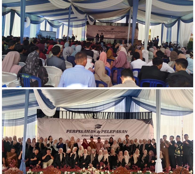 Perpisahan dan Pelepasan Siswa/i Kelas XII SMKN 1 Bungo Berlangsung Meriah dan Penuh Haru