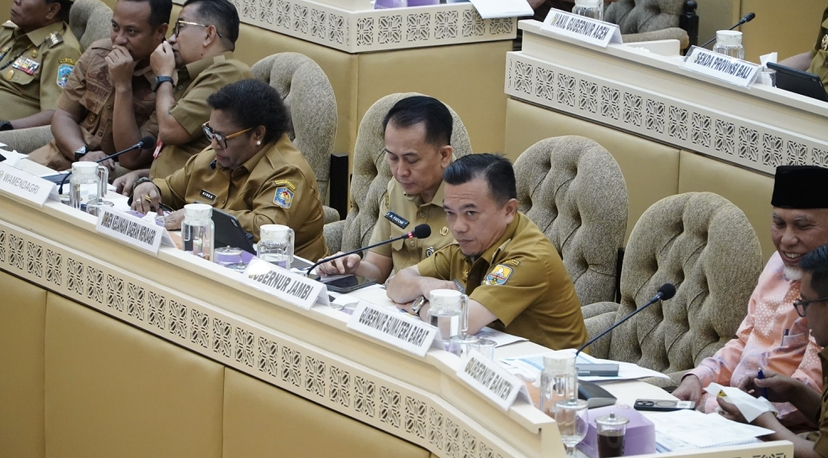 Hadiri RDP Bersama Komisi II DPR RI, Gubernur Al Haris Soroti Minimnya Kewenangan Daerah Dalam Sektor Minerba