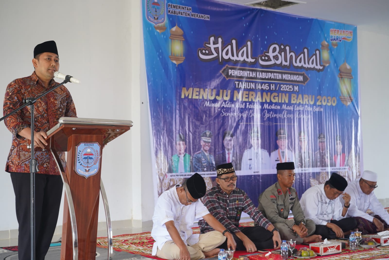 Bupati M Syukur Laksanakan Halal Bihalal Bersama Perangkat Daerah di Lingkungan Pemerintah Kabupaten Merangin