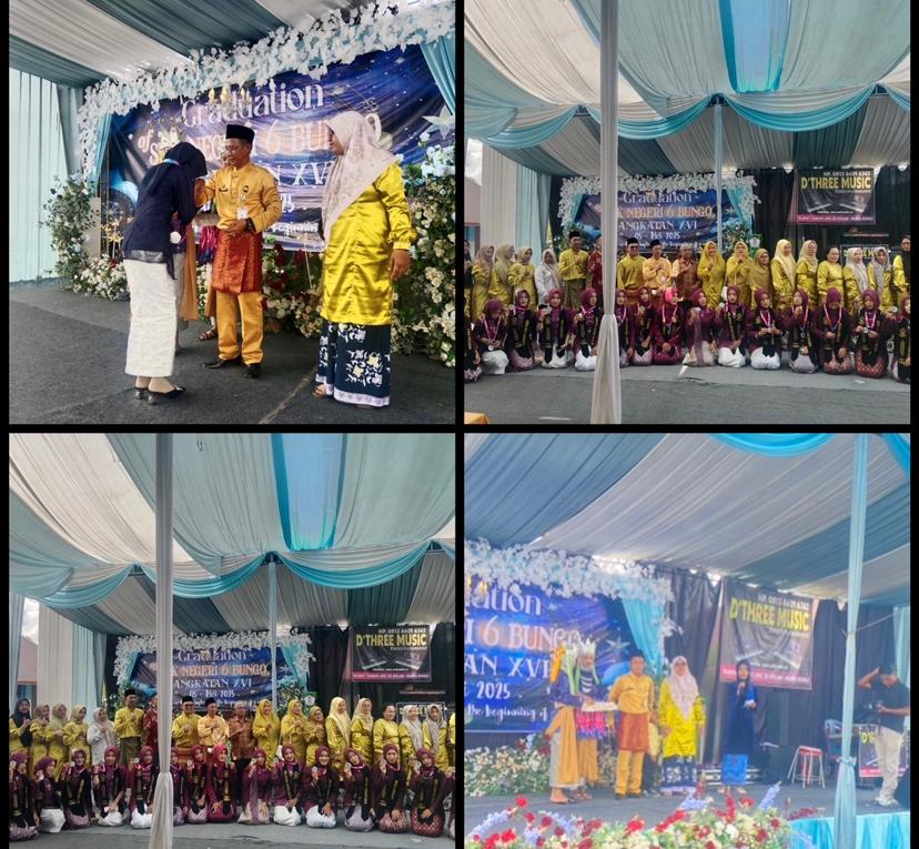 Gelar Perpisahan dan Pelepasan Siswa/i Kelas XII SMKN 6 Bungo, Beragam Kreasi Ditampilkan