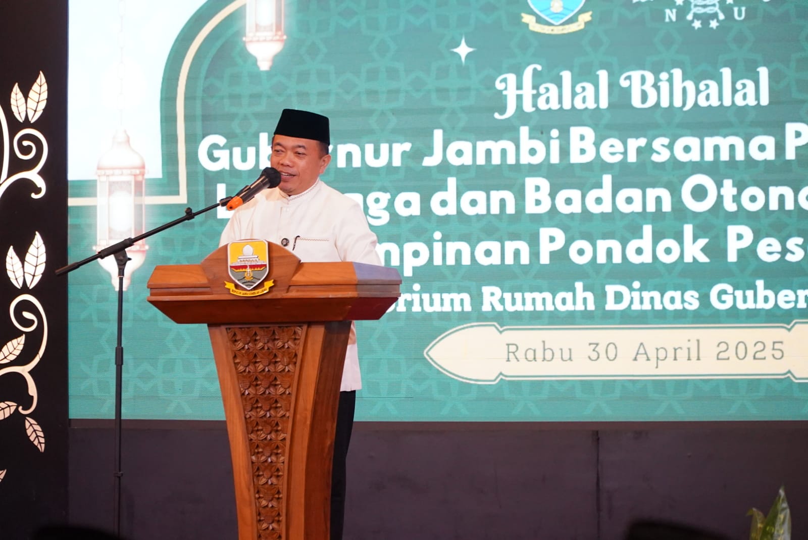 Gubernur Jambi Al Haris Hadiri Halal Bihalal PW NU Provinsi Jambi