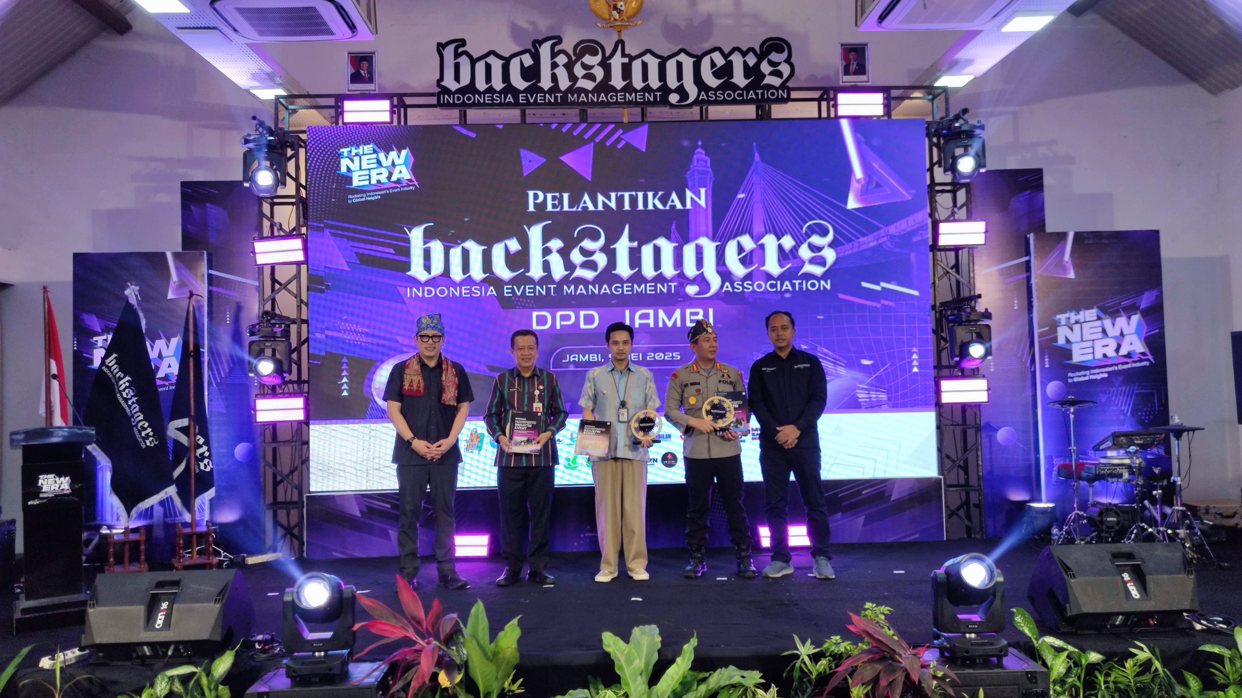 Pemprov Jambi Apresiasi Kehadiran Backstagers Indonesia Sebagai Mitra Industri Kreatif