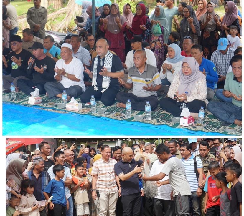Dihadiri Langsung Oleh Bupati Bungo, Moment Idul Adha Suasana Semarak Menyelimuti Kawasan Pembukaan Perdana Lubuk Larangan Dusun Rantau Duku
