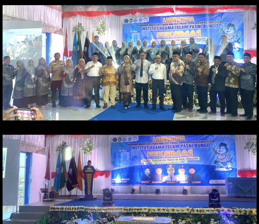 Dihadiri Oleh Bupati dan Wabup Bungo,Launching Program Magister S2 Kampus IAI Yasni Bungo Berlangsung Meriah dan Siap Menerima Mahasiswa Baru