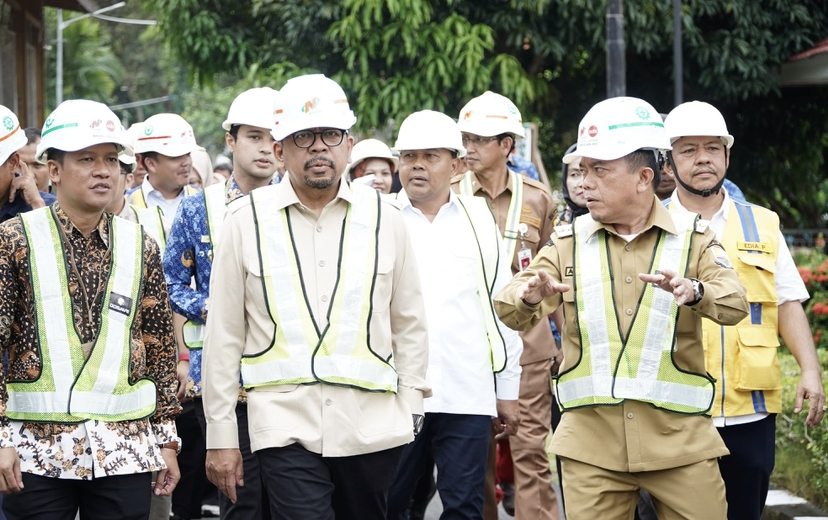 Wakil KSP M.Qodri dan Gubernur Al Haris Tinjau Pembangunan Sekolah Rakyat di Jambi