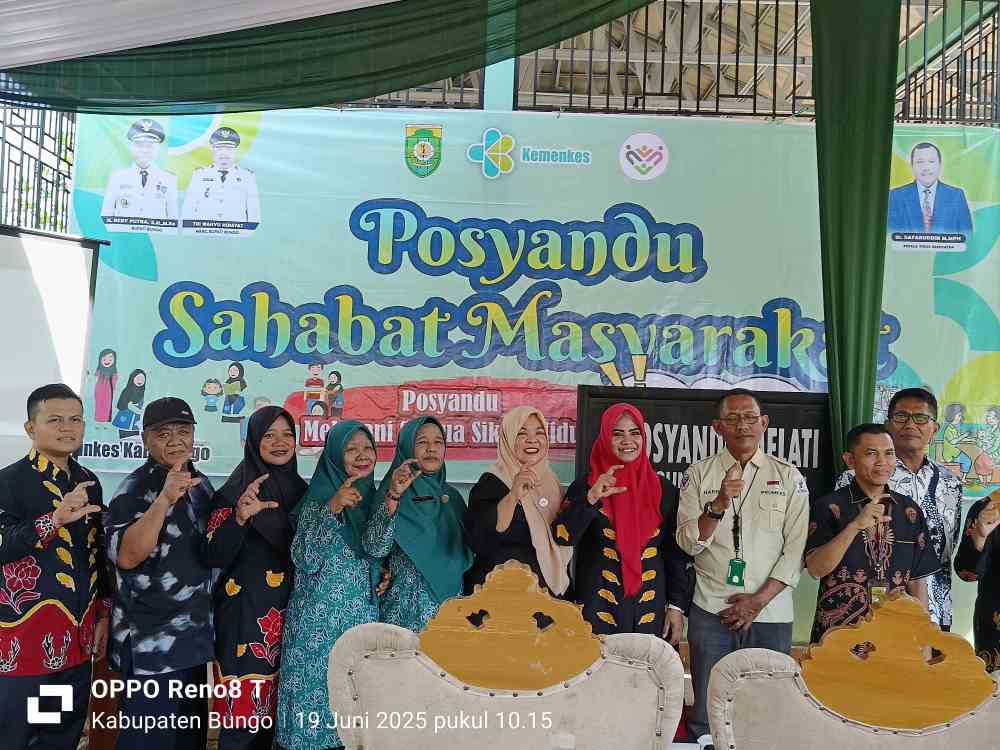 Gelar Posyandu Aktif ILP, Dinkes Bungo Sasar Posyandu Dusun Purwobakti