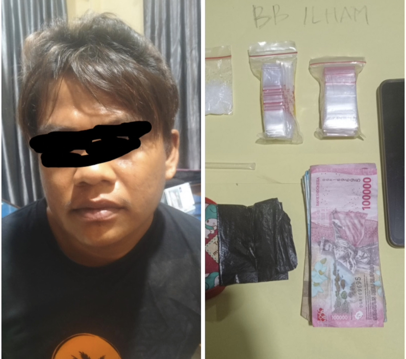 Pengedar Sabu di Dusun Baru Pusat Jalo Berhasil Diamankan Oleh Tim Satresnarkoba Polres Bungo