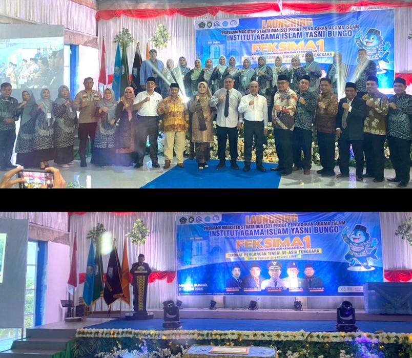 Dihadiri Bupati dan Wabup Bungo, Launching Program Magister S2 Kampus IAI Yasni Bungo Berlangsung Sukses dan Siap Terima Mahasiswa Baru