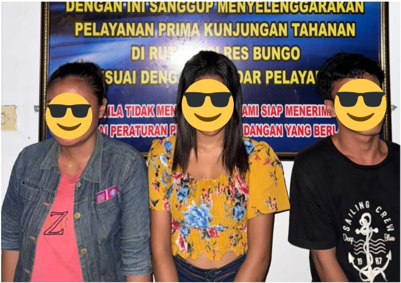 Polsek Pelepat Ilir Berhasil Amankan Tiga Orang Terduga Pelaku Penyalahgunaan Narkoba 1 Diantaranya Mahasiswa