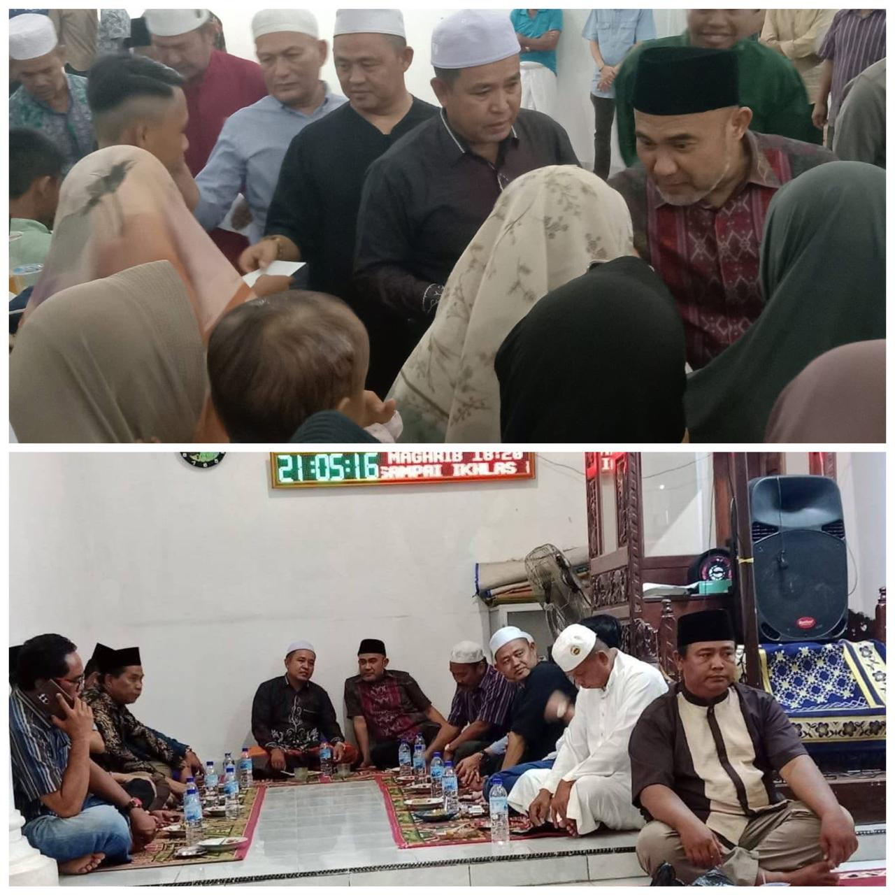 Pemdus Senamat Gelar Acara Menyapu Kepala Anak Yatim Sekaligus Syukuran Bupati Bungo Terpilih Bersama Masyarakat Dusun Senamat