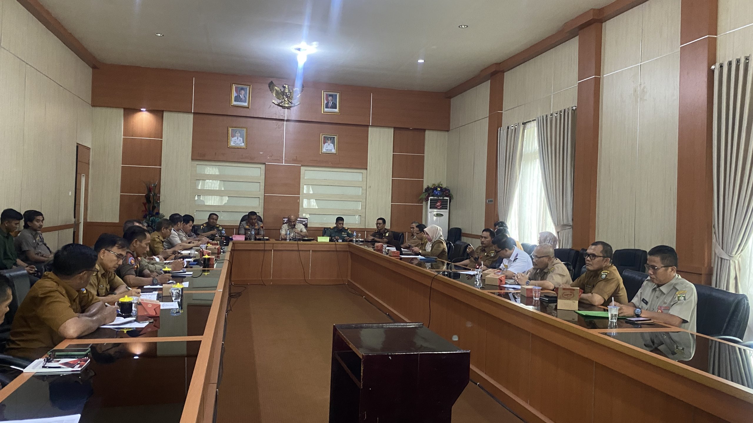 Bupati H.Dedy Putra Pimpin Rakor Terkait Penanggulangan PETI di Wilayah Kabupaten Bungo