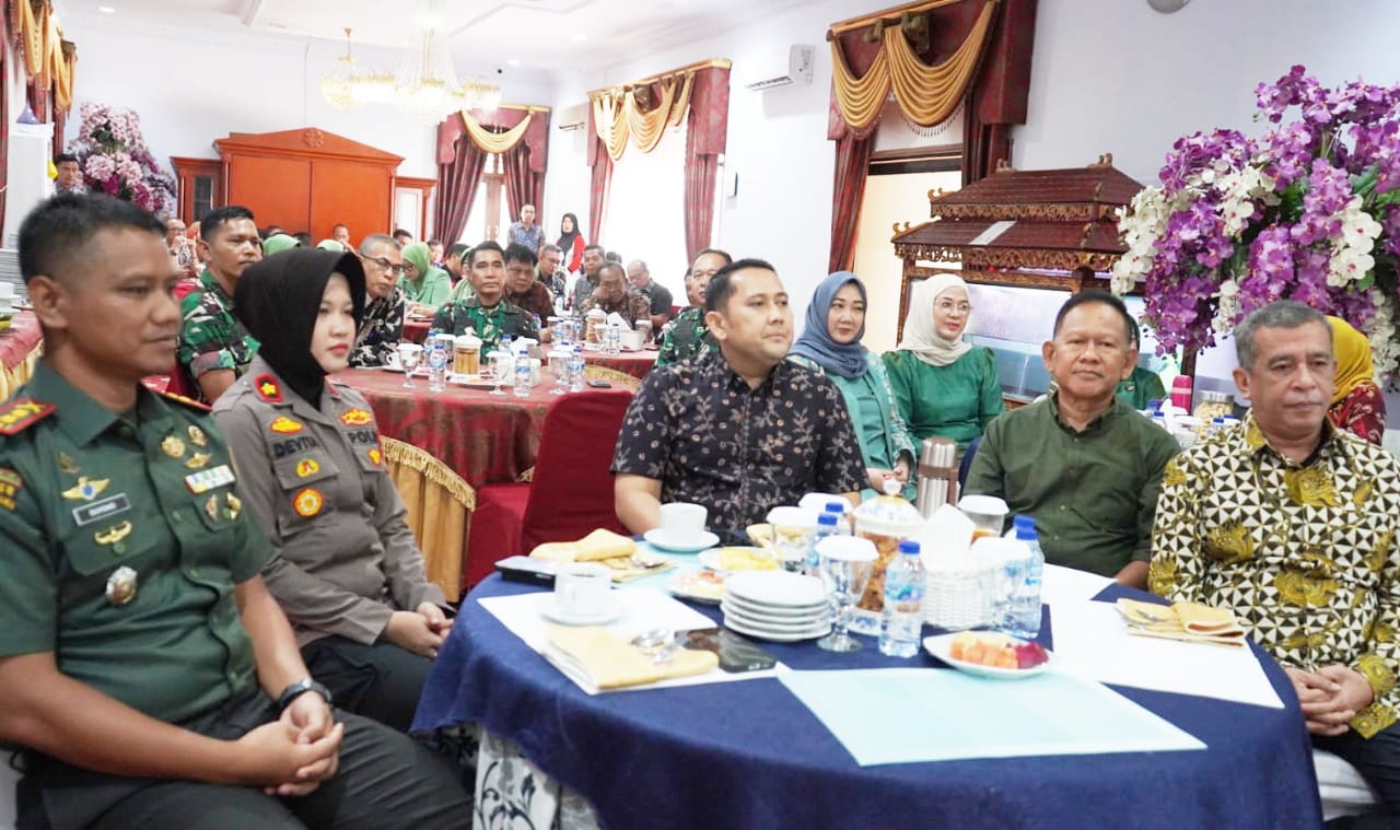 H M Syukur Gelar Acara Silaturahmi Pelepasan Dandim 0460/Sarko