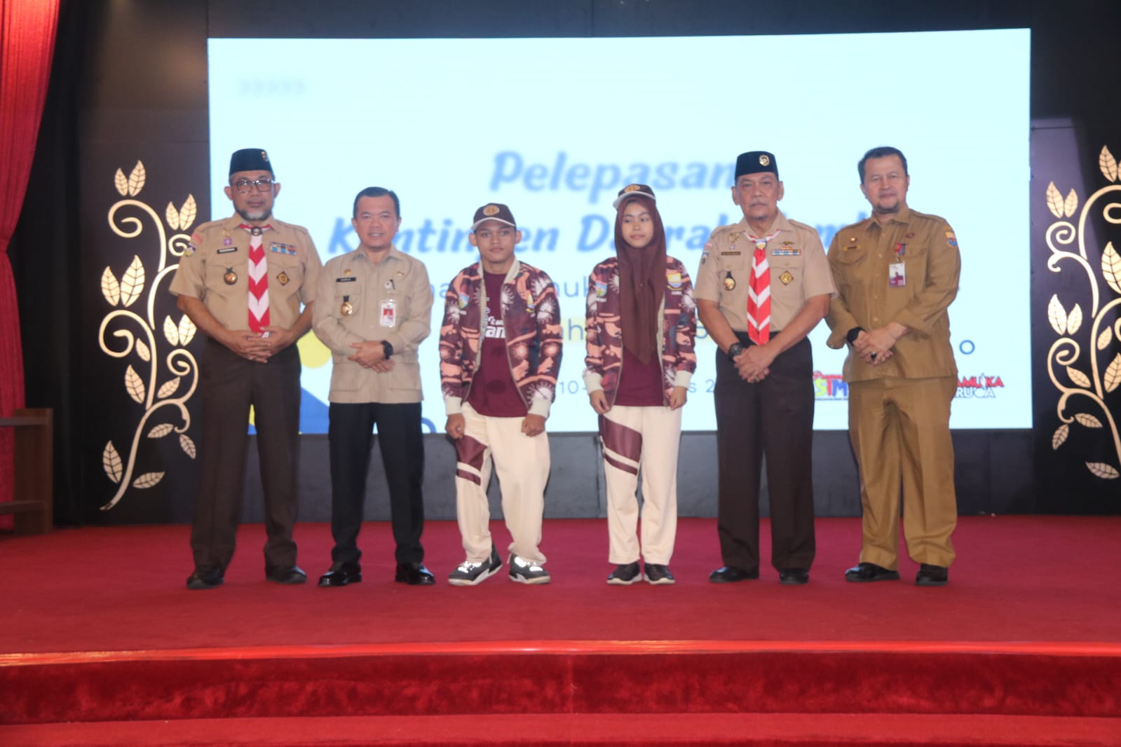 Gubernur Al Haris Lepas 88 Kontingen Perkemahan Pramuka Berkebutuhan Khusus Tingkat Nasional