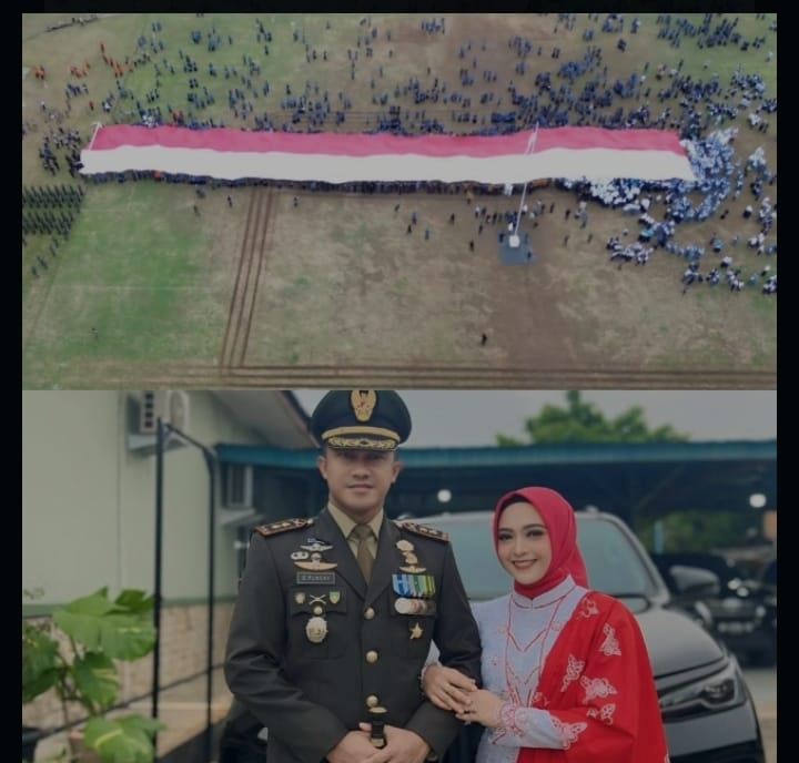Letkol Inf Dedy Pungky-Dandim 0416/Bute, Kreator Pembentangan Bendera Merah Putih Raksasa Pada Peringatan HUT RI Ke-80 di Kabupaten Tebo