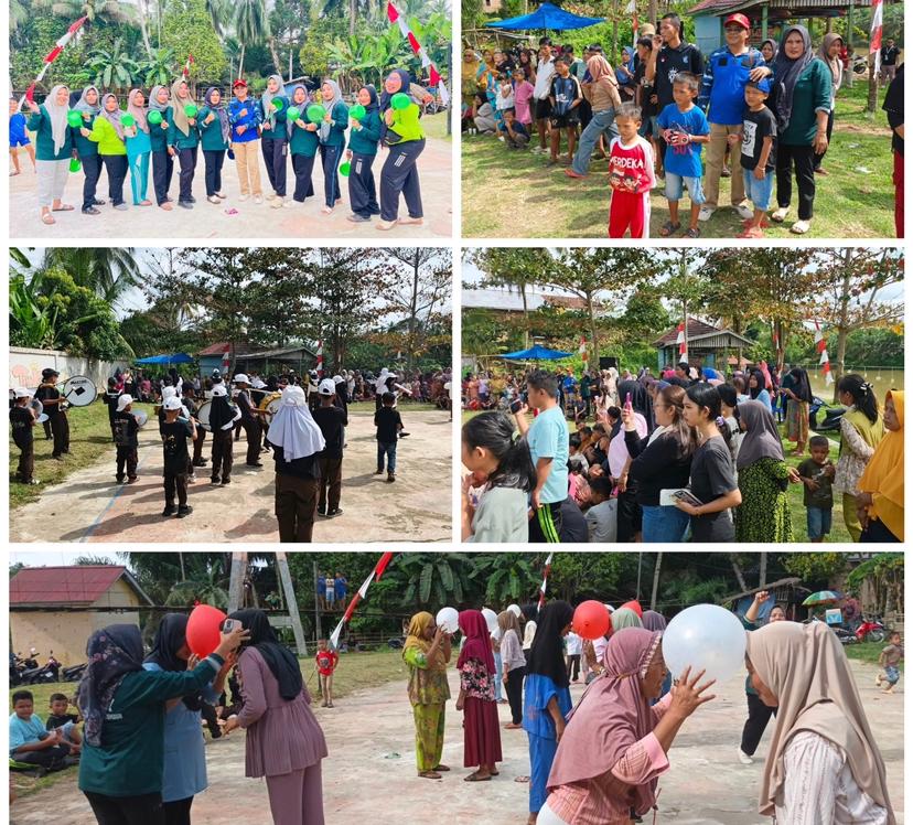 Semarak Memperingati HUT RI Ke-80, Pemdus Tanah Tumbuh Gelar Berbagai Perlombaan Tradisional Bersama Masyarakat