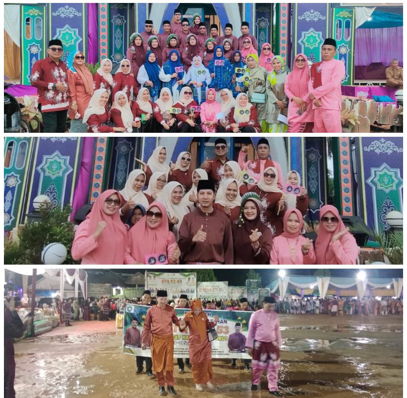 STQ Ke-2 Tingkat Kabupaten Bungo Resmi Dibuka, Kecamatan Jujuhan Boyong Peserta Kafilah Terbanyak dan Optimis Raih Juara Umum