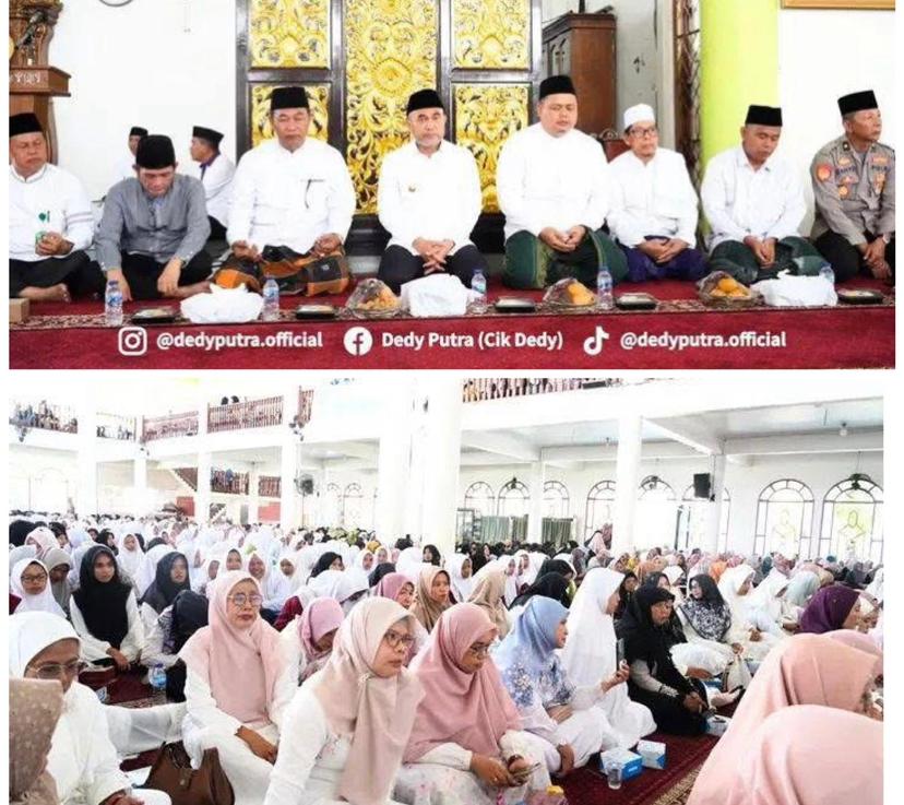 Dalam Rangka Peringati Maulid Nabi SAW, Pemkab Bungo Gelar Tabliq Akbar Dihadiri Ratusan Para Jemaah dan Santriwan/i