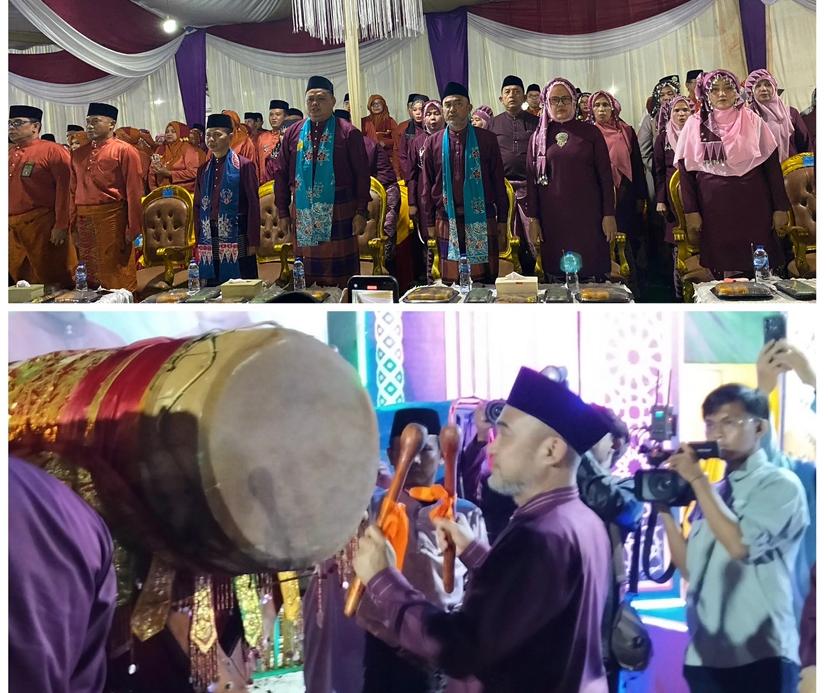 Bupati Bungo H Dedy Putra Membuka Secara Resmi STQ Ke-2 Tingkat Kabupaten Bungo di Kecamatan Tanah Sepenggal