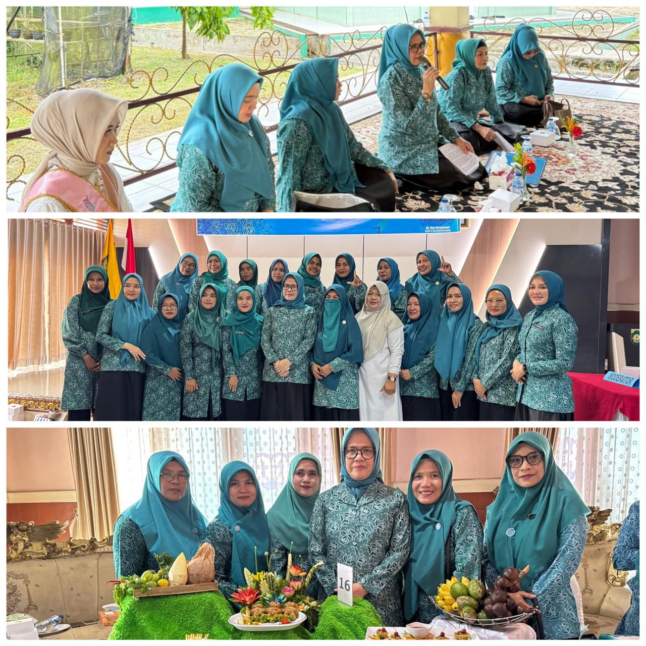 Memeriahkan HUT Ke 60 Kabupaten Bungo, TP-PKK Kabupaten Bungo Gelar Berbagai Macam Lomba Kreativitas Bersama TP-PKK Kecamatan