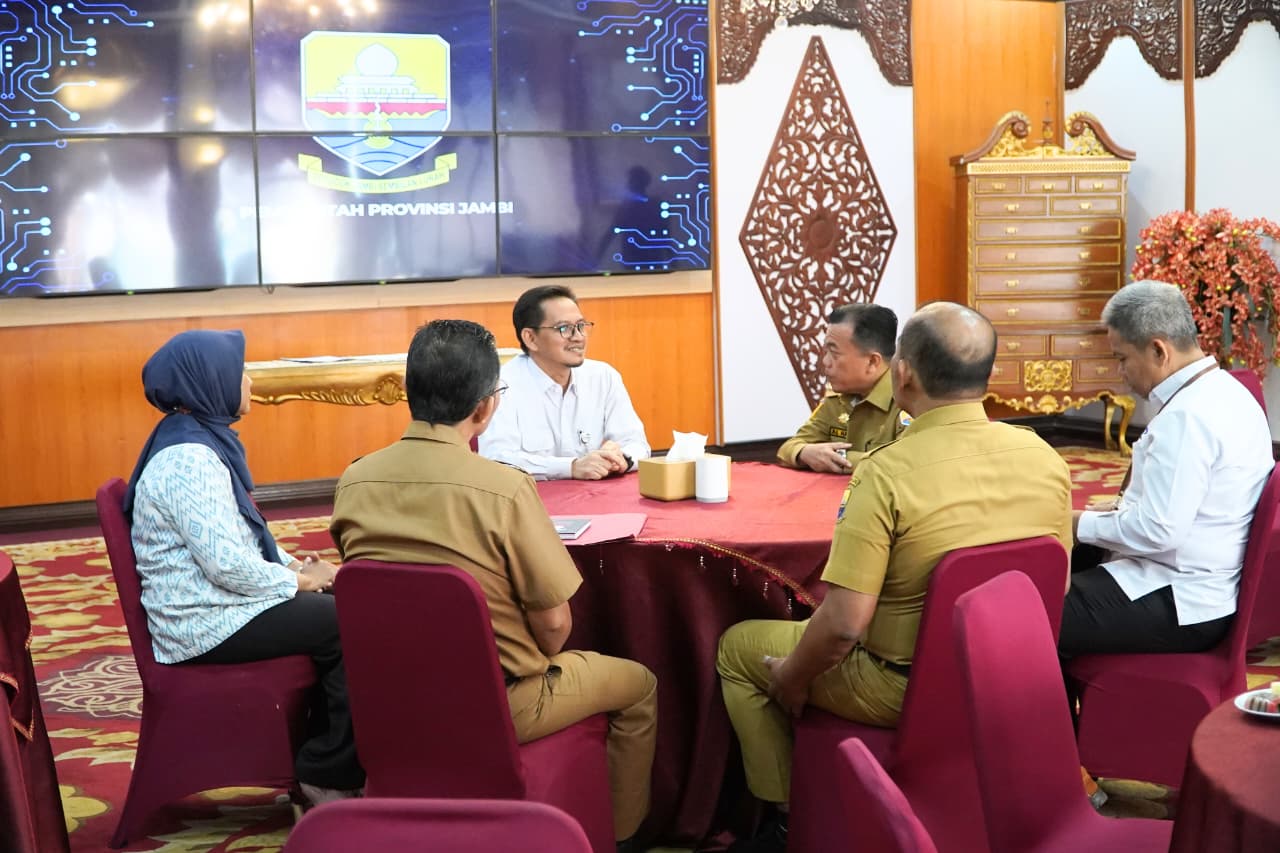 Gubernur Al Haris Terima Audiensi BPKP Jambi, Bahas Kajian Strategis Untuk Kebijakan Daerah dan Perkuat Kolaborasi Cegah Korupsi