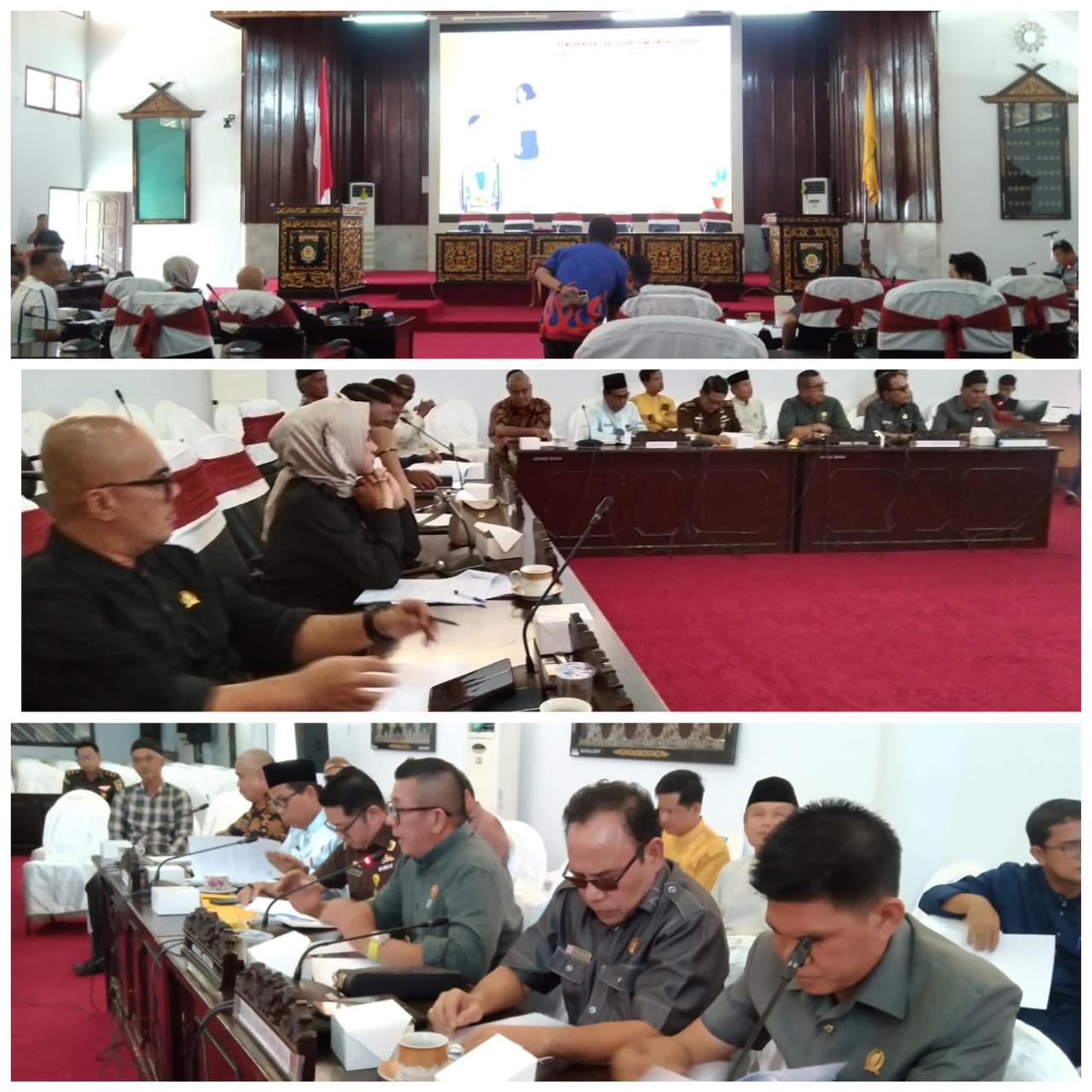 DPRD Bungo Gelar Rapat Kerja Terkait Penyusunan Ranperda Inisiatif Perlindungan dan Pemenuhan Hak Penyandang Disabilitas