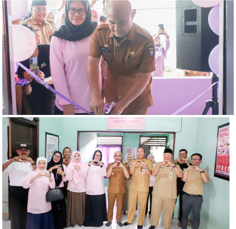 Bantu Ringankan Beban Penderita Kanker, Rumah Singgah Kanker Kabupaten Bungo Diresmikan Langsung Oleh Bupati Bungo