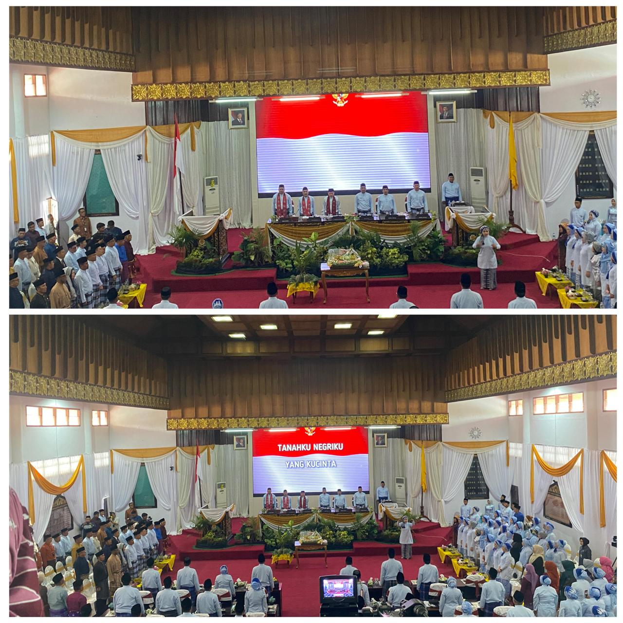 DPRD Bungo Gelar Rapat Paripurna Istimewa Peringatan HUT Ke-60 Kabupaten Bungo