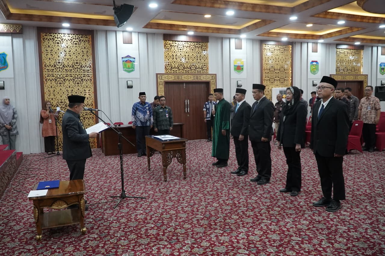Gubernur Al Haris Lantik Pejabat Eselon II Provinsi Jambi