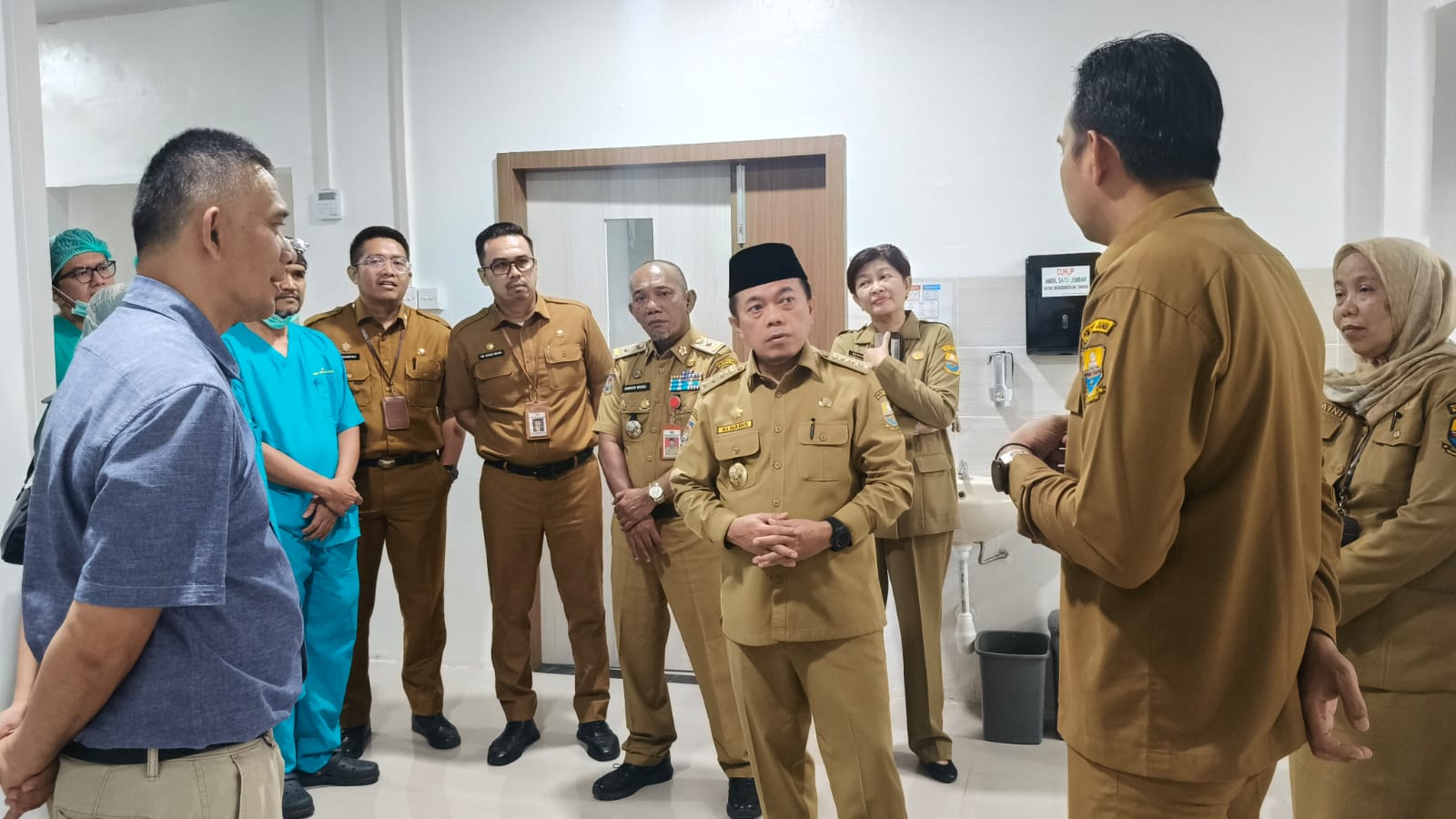 Jelang Operasi Bedah Jantung Pertama di Jambi, Gubernur Al Haris Pantau Persiapan RSUD Raden Mattaher