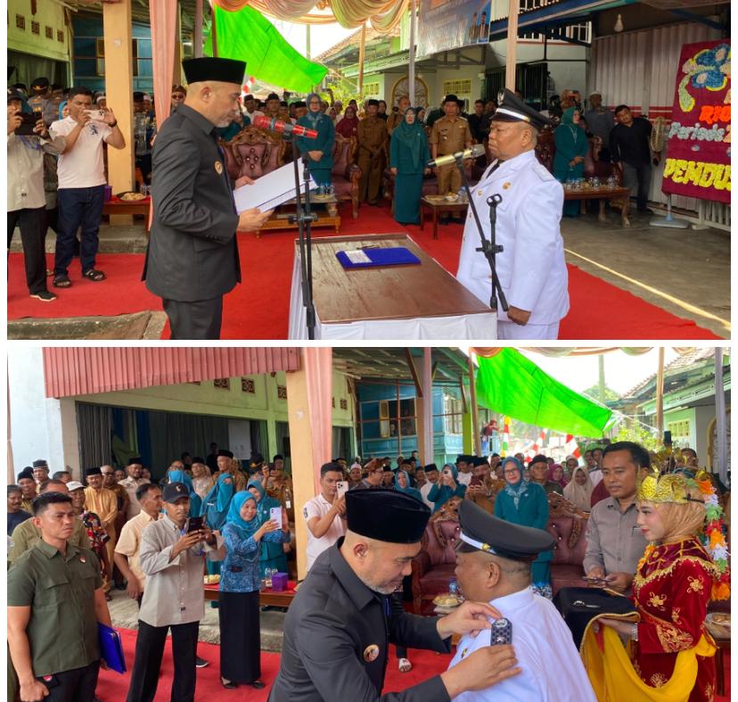 Bupati Bungo Resmi Lantik H.M Thohir Sebagai Rio PAW Dusun Empelu
