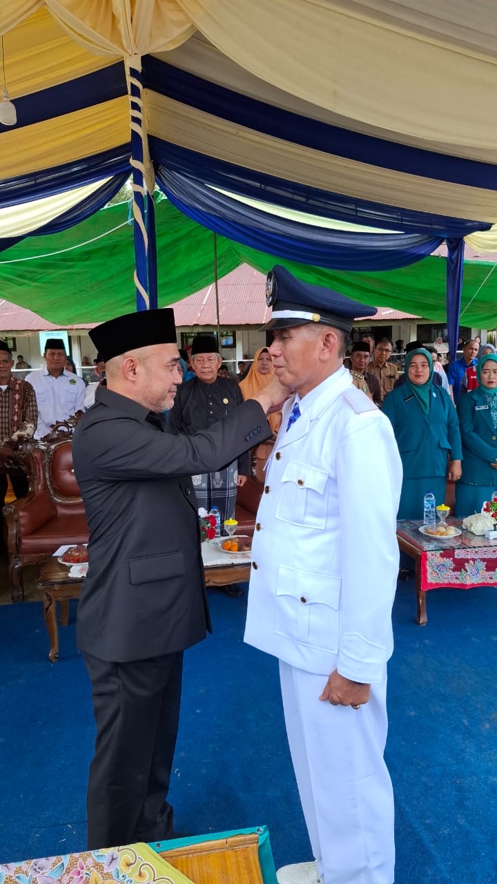 Dilantik Oleh Bupati Bungo, Makmur Resmi Menjabat Sebagai PAW Rio Dusun Karak Apung