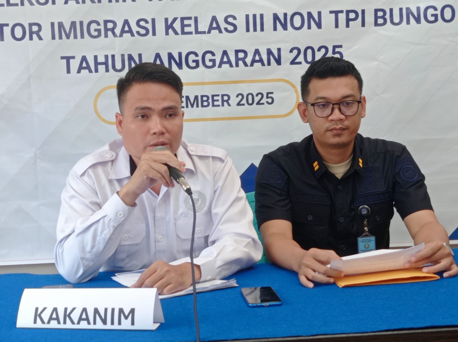 Menutup Tahun 2025 Dengan Refleksi Akhir Tahun, Kantor Imigrasi Bungo Lampaui Target 121% dan Raih Penghargaan Pelayanan Terbaik