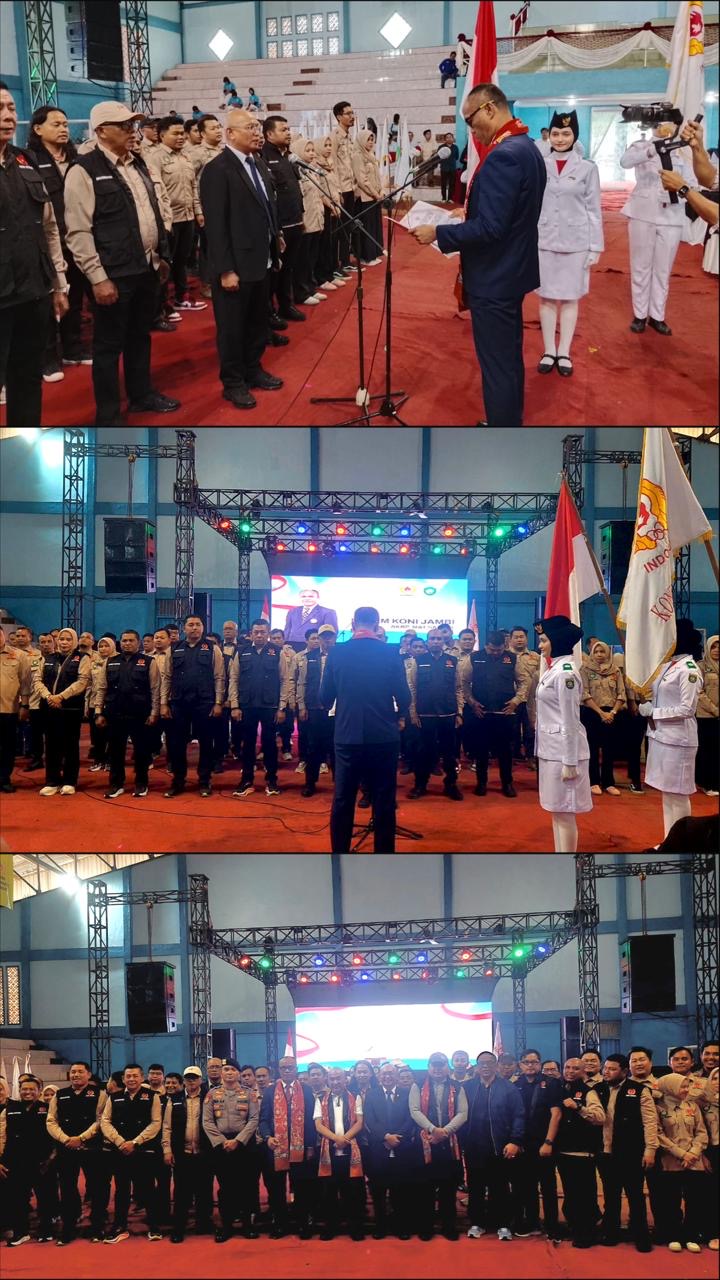 Pengurus KONI Kabupaten Bungo Periode 2025-2029 Resmi Dilantik, Fokus Bangkitkan Prestasi Olahraga