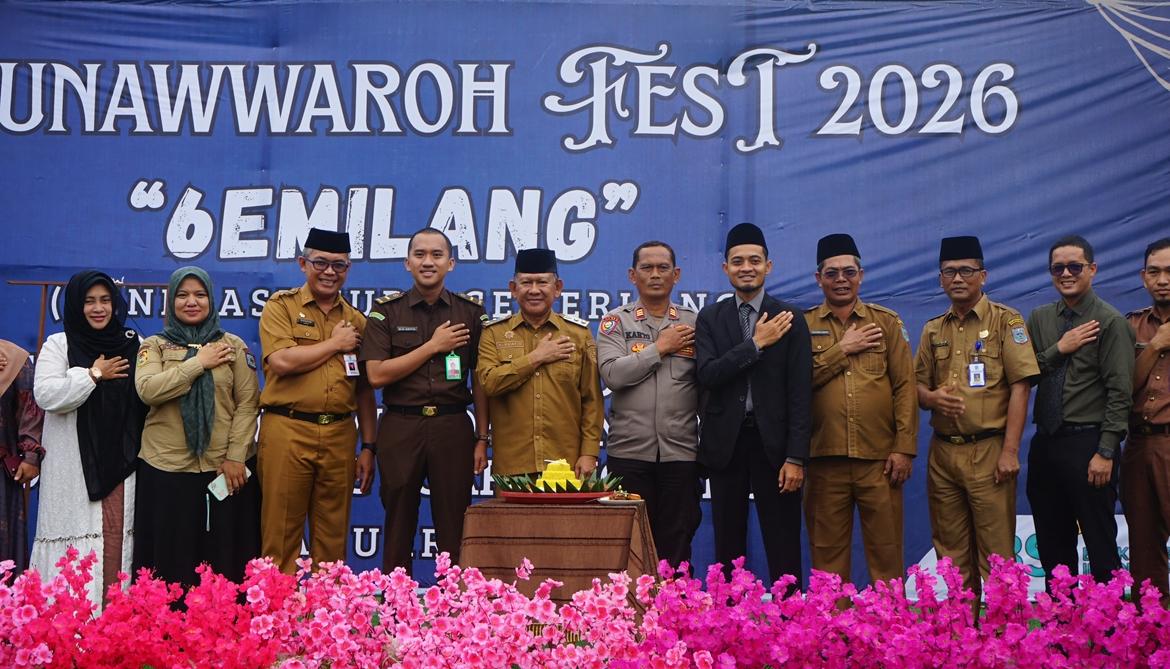 Wabup Merangin A.Khafidh Hadiri Perayaan Milad Ke-25 Ponpes Al-Munawwaroh ‘Al-Munawwaroh Fest 2026’ Bertema Generasi Muda Cemerlang