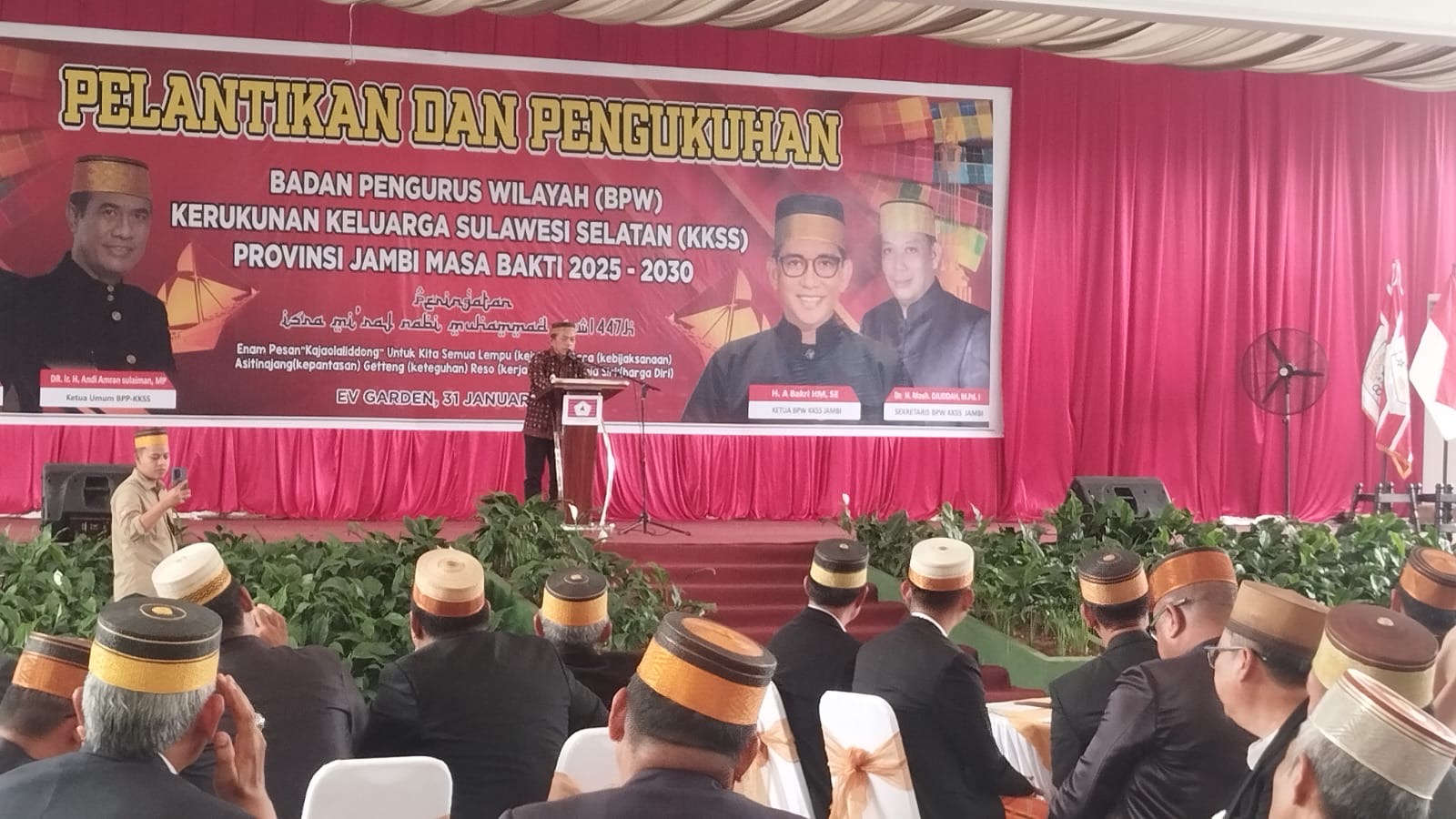 Gubernur Al Haris Minta Masyarakat Sulawesi Terus Berperan Bangun Jambi