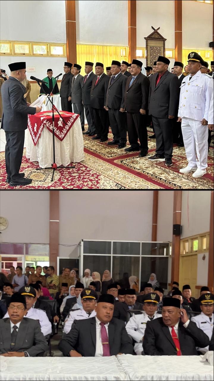 Lantik 43 Pejabat Eselon II,III,dan IV Bupati Bungo Minta Kerja Cepat Dan Tepat