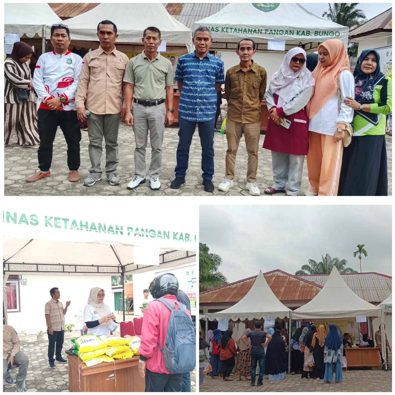 Gerakan Pangan Murah Digelar di Dinas Ketapang Bungo Quswen Ikmal: Pastikan Harga Stabil dan Terjangkau