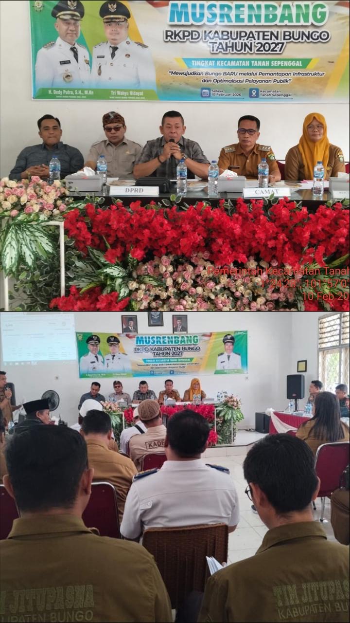Anggota DPRD Dari Fraksi Nasdem Edi Kusnadi S.IP Tampung Aspirasi Masyarakat di Musrenbang Tingkat Kecamatan Tanah Sepenggal