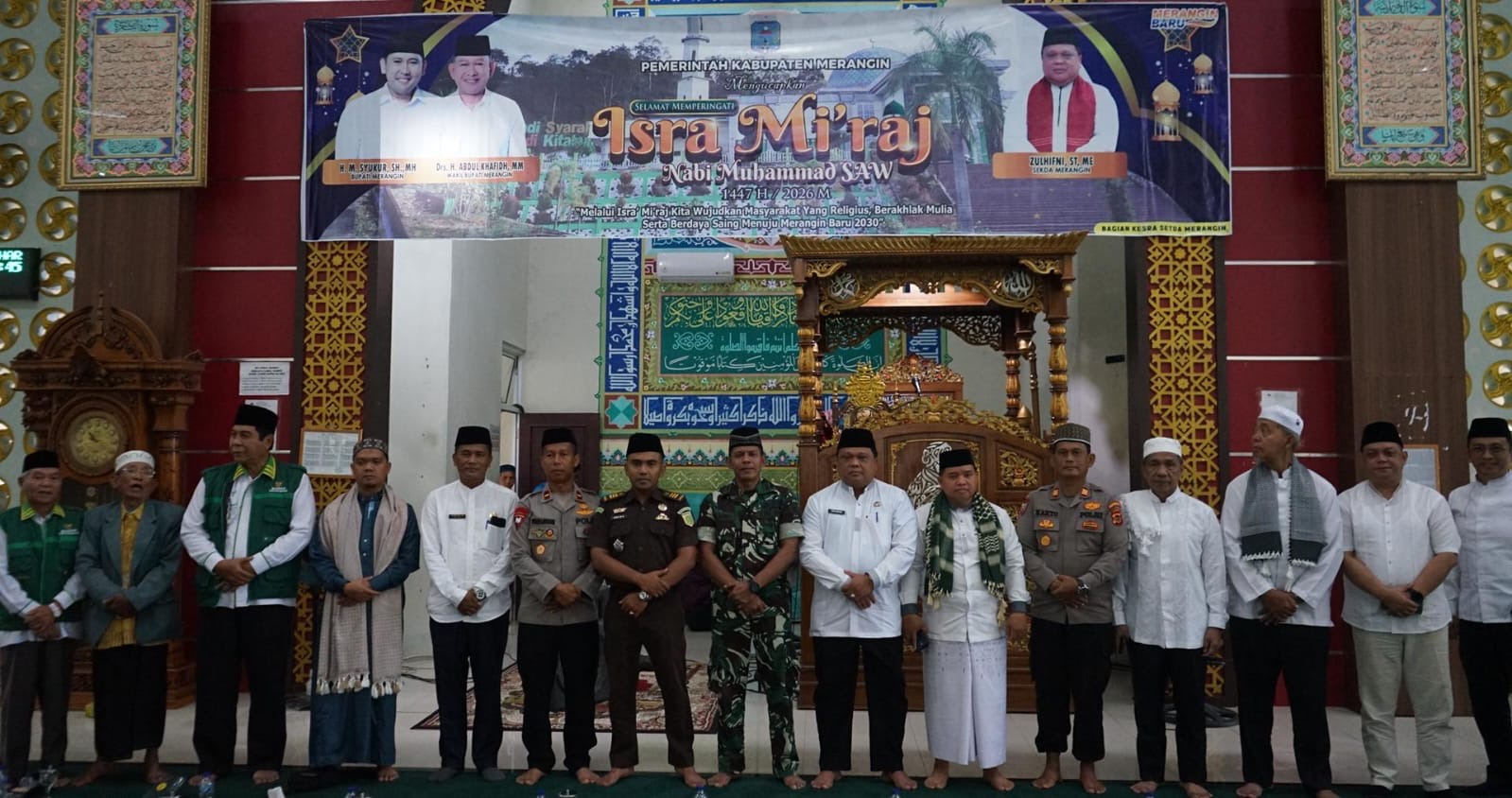 Peringati Isra Mi’raj Nabi Muhammad SAW  1447 H/2026, Pemkab Merangin Salurkan Bantuan Bedah Rumah dan Sarana Ibadah