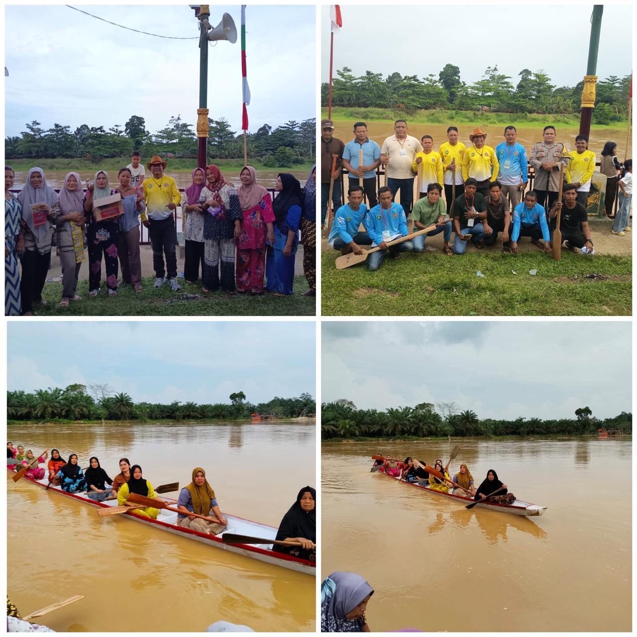 Semarak Idul Fitri 1447 H Dusun Tanjung Menanti Gelar Lomba Pacu Perahu Tradisional Melayu Rio Cup Tanjung Menanti Antar Kabupaten