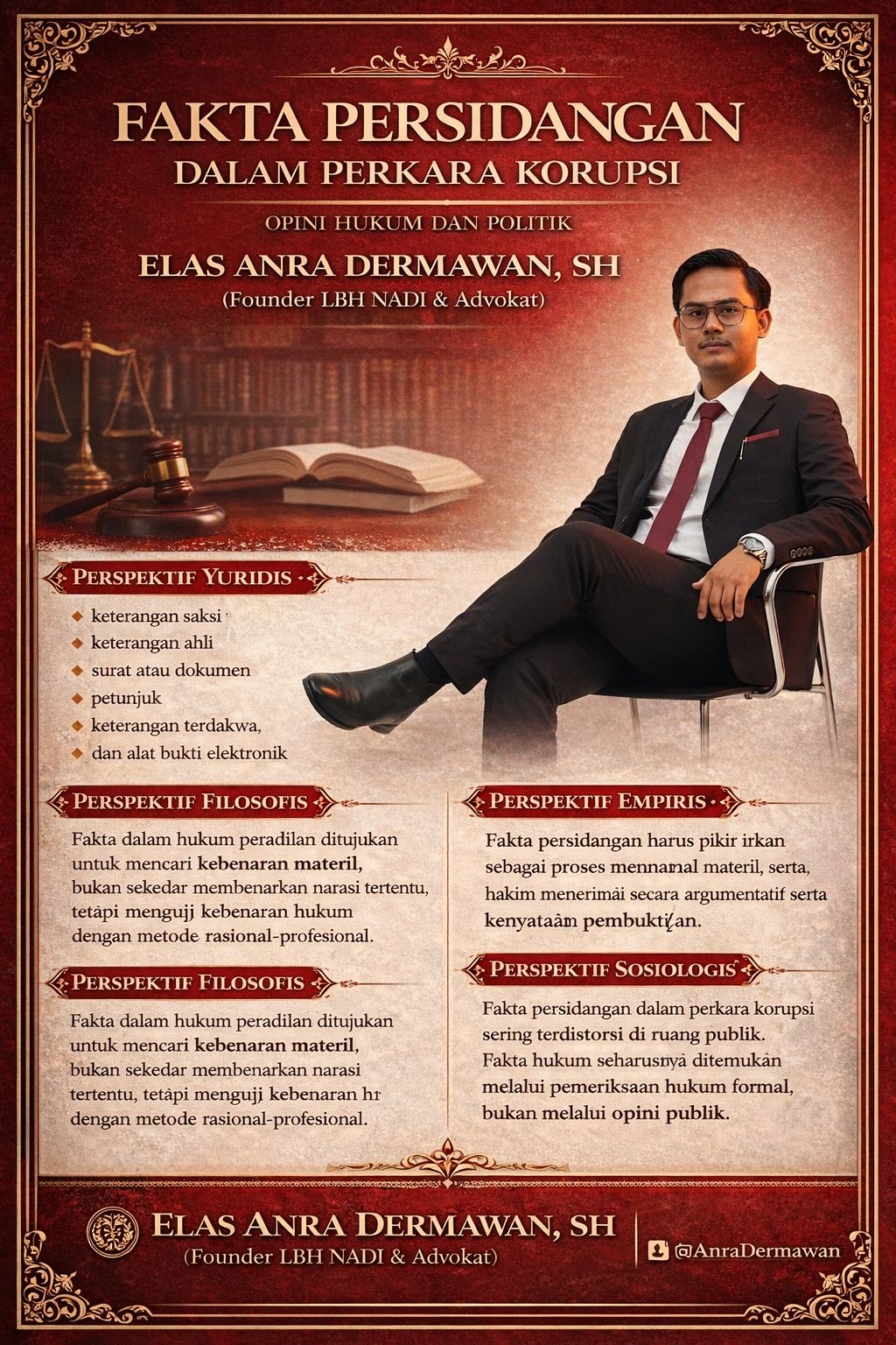 Apa Itu Fakta Persidangan Dalam Perkara Korupsi ?
